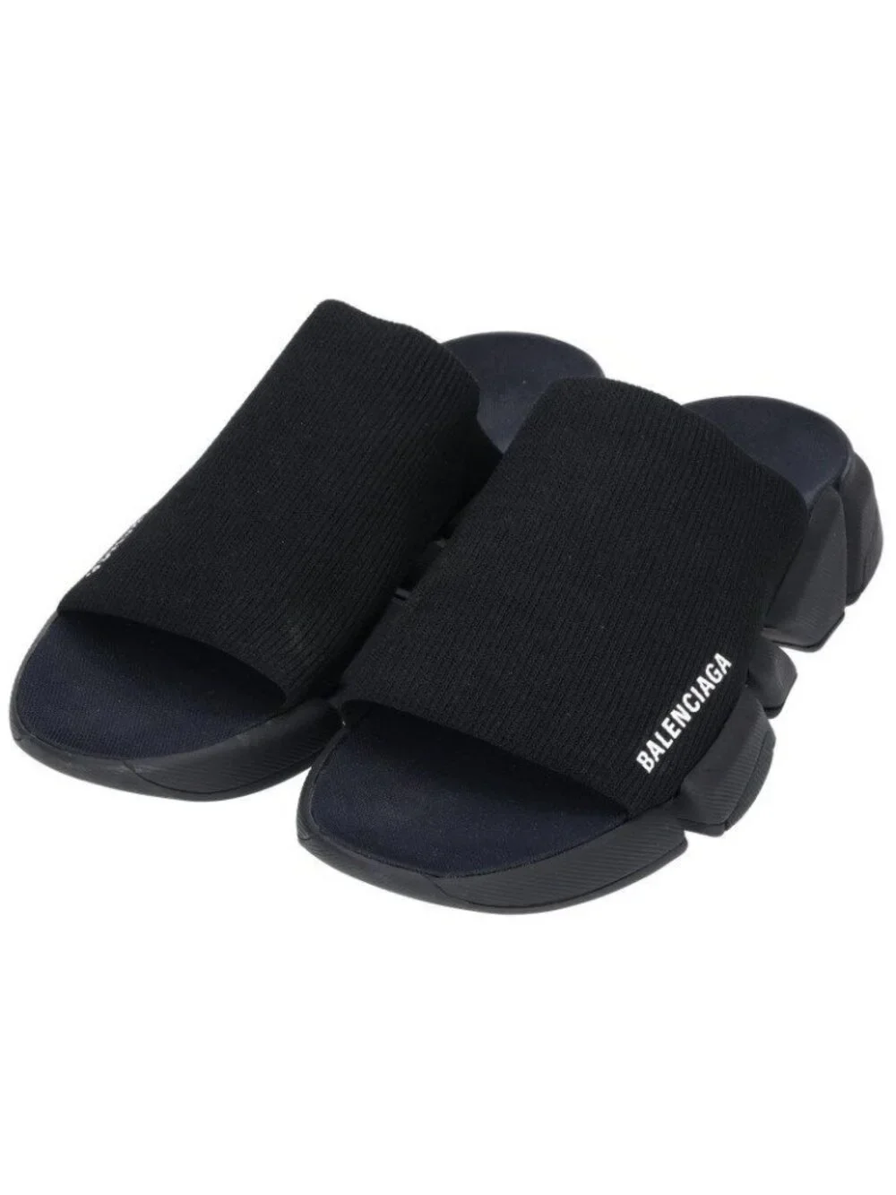 Balenciaga Speed 2.0 Logo Print Sandals
